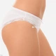 Женские трусики слип с кружевом Sielei 1265 Bianco 46(L) Белый - изображение 3