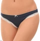Трусы бразилиана с кружевом Sielei 1267 Blu 40(XS) Синий - изображение 1