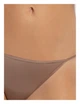 Тонкие стринги из микрофибры Sielei 1343 Stone 40(XS) Кофейный - изображение 3