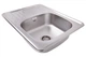 Кухонная мойка KRONER (KRP) Satin-6350 D0.8T180 - изображение 4