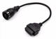 Переходник для сканера Benz, Sprinter, VW OBD2 14 pin внутри 3 pin для ELM327 (607703062) Черный - изображение 1