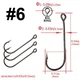 Крючок FOX Jig LargeEye S-57 #6 черный (1шт) - изображение 1