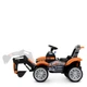 Дитячий електромобіль Трактор Bambi M 4263 EBLR Помаранчевий - зображення 2