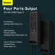 Автомобильный Преобразователь Напряжения Инвертор Baseus In Car Inverter 150W (220V EU/CN) Sockets EU/CN 220V, 1USB/1Type-C, 0.4m (CRNBQ-A01) Black - изображение 11