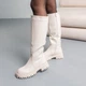 Чоботи жіночі Fashion Whitney 3839 41 розмір 26 см Молочний - зображення 4