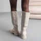 Чоботи жіночі Fashion Wilma 3871 40 розмір 25,5 см Молочний - зображення 6