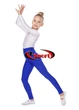 Лосины для гимнастики и танцев RSport GM040030 3 (128-140см) Синие - изображение 2