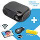 Проектор карманный XPRO PANOPLUS L (работает от powerbank 2A) для детей и взрослых с WiFI подключением к iOS и Android и функцией Screen Mirroring и трансляцией с телефона (e607b6-17) - изображение 1