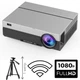 Проектор FullHD XPRO PANOPLUS MX с WiFi функцией Screen Mirroring (4500 lumen) и мощными динамиками + Тренога 1 метр (e607b6-243) - изображение 1