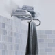 Держатель для полотенец с полкой GROHE Essentials Authentic 40660001 586мм округлый металлический хром - изображение 3