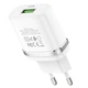 Мережевий зарядний пристрій Hoco 1xUSB QC3.0 18W зарядка для телефона C12Q Smart White (C12Q_W) - зображення 3