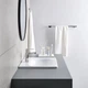 Тримач для рушників GROHE Selection 41058000 800мм прямокутний металевий хром - зображення 3