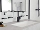 Держатель для полотенец двойной HANSGROHE ADDSTORIS 41743670 648мм прямоугольный металлический черный - изображение 6