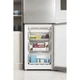 Холодильник с нижней морозильной камерой Indesit INFC8TI21X0, 2 двери, 231л, 104л, A+, NF, Нержавеющая сталь (INFC8TI21X0) - изображение 3