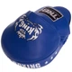 Лапа Изогнутая для бокса и единоборств 2 шт 26x18x9см Кожа TOP KING Super синий TKFMS - изображение 5