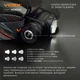Налобний світлодіодний ліхтарик VIDEX VLF-H065A 1200 Lm 5000K (VLF-H065A) - зображення 7