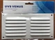 Вентиляційні грати 100х200 мм металеві білий MVR 1020 W - зображення 1