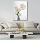Картина Холстович Snowdrop flowers 110x150 см. Картина з пролісками для офісу, вітальні, спальні, кухні, інтер'єру - зображення 1