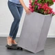Вазон Lechuza Canto Stone High 40 Графитово-черный (13622) - изображение 7