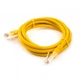 Патч-корд Vinga UTPCat5e 1.5 m CCA (VCPPCCCS1.5Y) - изображение 1