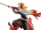 Фігурка Bandai Клинок розсікаючий демонам Кедзюро Ренгоку Demon Slayer Kyojuro Rengoku 19 см WST DS KR - зображення 2