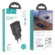 Сетевое зарядное устройство Hoco C88A Star Round Dual Port Charger 2USB 2.4A Black - изображение 7