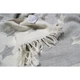 Плед накидка Barine Wool Star Throw Grey сірий 135*170 (svt-2000022275774) - изображение 3