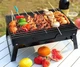 Складаний барбекю гриль портативний гриль XPRO BBQ Grill 42x29x23cm - зображення 2