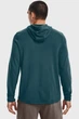 Мужское зеленое худи UA Rival Terry Logo Hoodie Under Armour XL 1373382-716 - изображение 3