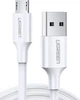 Кабель UGREEN US289 USB-A to Micro USB QC3.0 White 2м (60143) - изображение 2