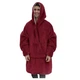 Мягкая толстовка плед с капюшоном Huggle Hoodie - изображение 3