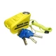 Мотозамок блокування гальмівного диска Oxford Alpha XD14 Disc Lock Yellow (LK276) - зображення 1