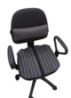 Эргономические подушки EKKOSEAT на офисное и компьютерное кресло. Комплект. Серый.1846forback91 - изображение 2