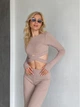 Женский спортивный костюм Lubov Larionoff 46-48 кофе (002444) - изображение 1