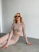 Женский спортивный костюм Lubov Larionoff 46-48 кофе (002444) - изображение 3