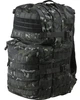 Рюкзак тактичний KOMBAT UK Medium Assault Pack, мультікам чорний, 40л - изображение 1