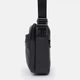 Сумка кросс-боди мужская кожаная Laras K108015bl Черная (ROZ6400170101) - изображение 5
