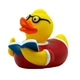Утка Писатель FunnyDucks резиновая L1827 - изображение 1