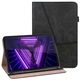 Захисний чохол Deexe Business Cover для Lenovo Tab M10 Plus (Gen 3) TB125/128 / Xiaoxin Pad 2022 - Black - зображення 1
