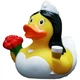 Утка Невеста резиновая FunnyDucks L1968 - изображение 1