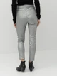 Брюки H&M 38 серебристый 2233520 - изображение 3