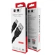 Кабель USB BRUM Classic U022m Micro USB (2.4 A) (1M) Чорний - зображення 2
