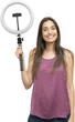 Комплект блогера RZTK Ring Light Black (кільцева led лампа 26 см / 10 Вт / штатив) - зображення 2