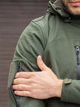 Тактическая куртка утепленная Grifon Squad Soft Shell 1221132 52 Хаки (ROZ6400158936) - изображение 7