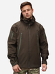 Тактическая куртка утепленная Grifon Squad Soft Shell 1220809 56 Коричневая (ROZ6400158950) - изображение 1