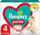 Підгузки-трусики Pampers Pants Розмір 4 Еластичні 108 штук Maxi 9-15 кг Зручні практичні - зображення 1