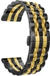 Металлический Браслет Spinye Line (22 мм) Black Gold (28074-02) - изображение 1