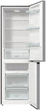 Холодильник з нижньою морозильною камерою Gorenje RK6192PS4, 2 двері, 208(112)л, А++, сріблястий (RK6192PS4) - зображення 4
