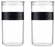 Набір банок для зберігання продуктів Bodum Presso 2 шт. 2 л пластик (K11830-01SA) - зображення 2