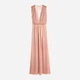 Платье миди летнее женское H&M 6212507dlog 38 Бежевое (PS2030000227952) - изображение 1